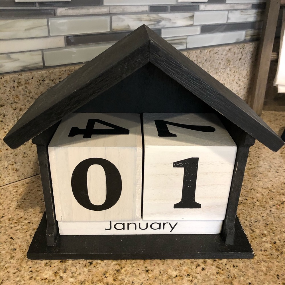 Farmhouse Wood Calendar